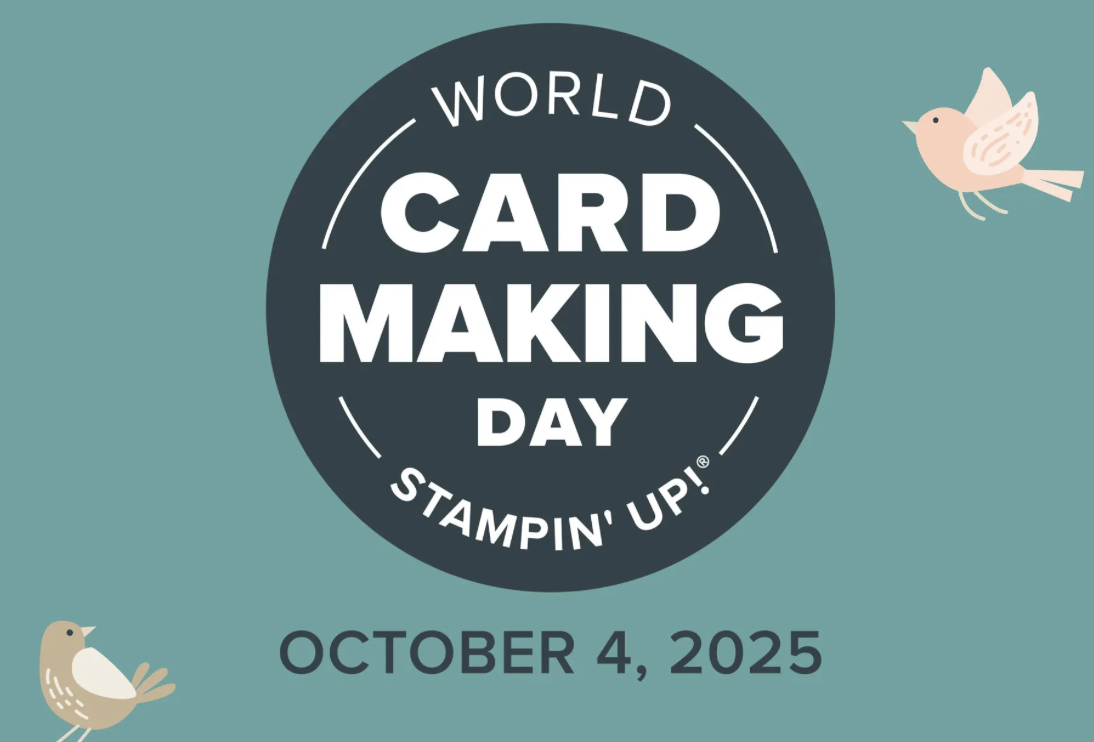 Friday, October 3rd is the last day to register for World Card Making Day!