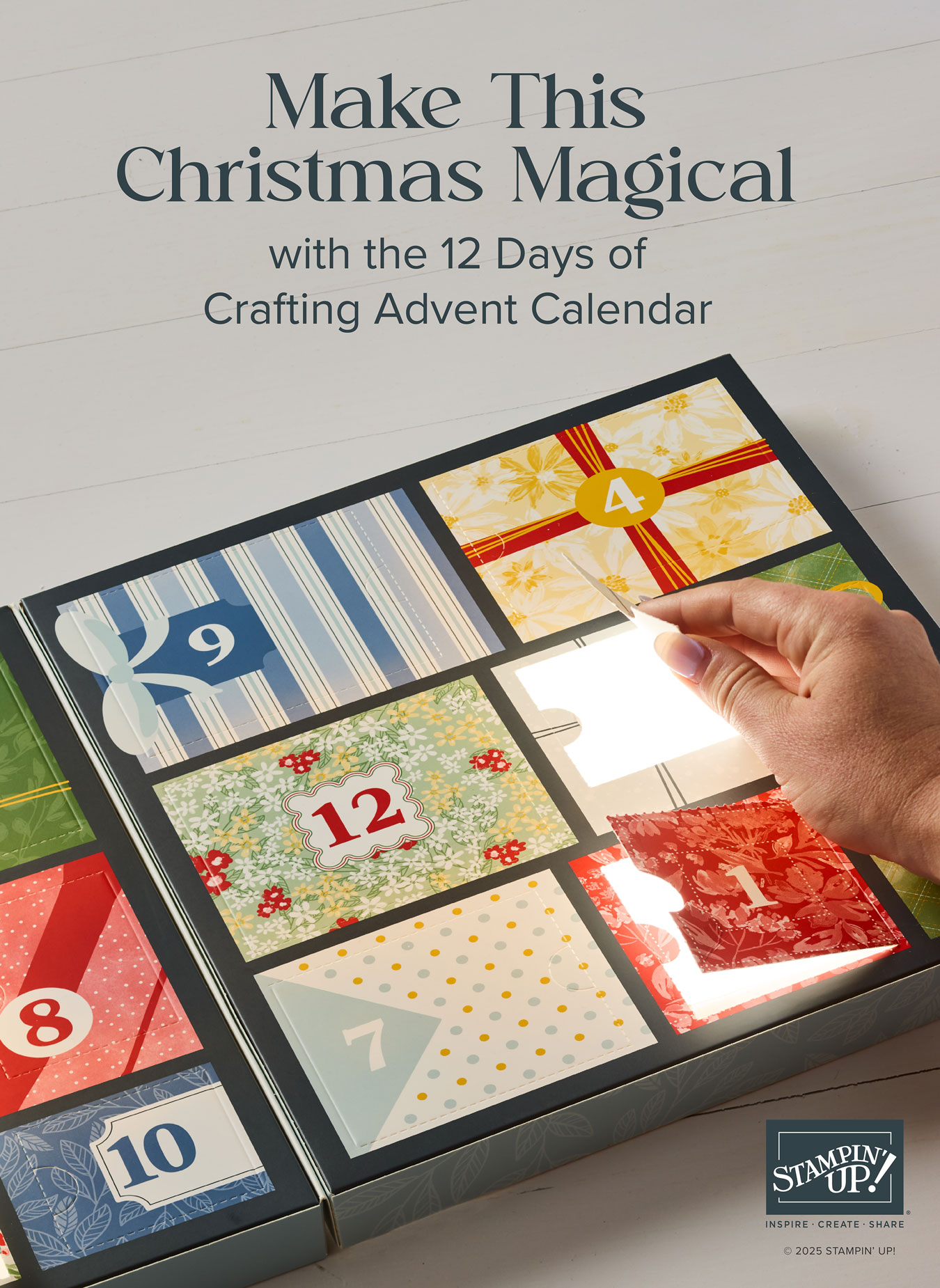 Stampin’ Up! 12 Days of Crafting Advent Calendar