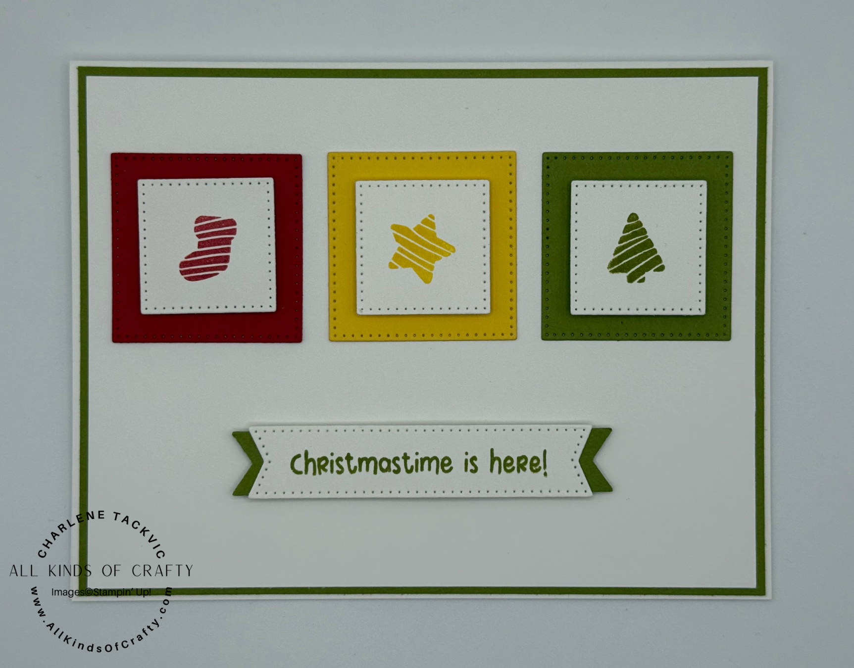 Stampin’ Up! A Little Cheer Christmas Cards