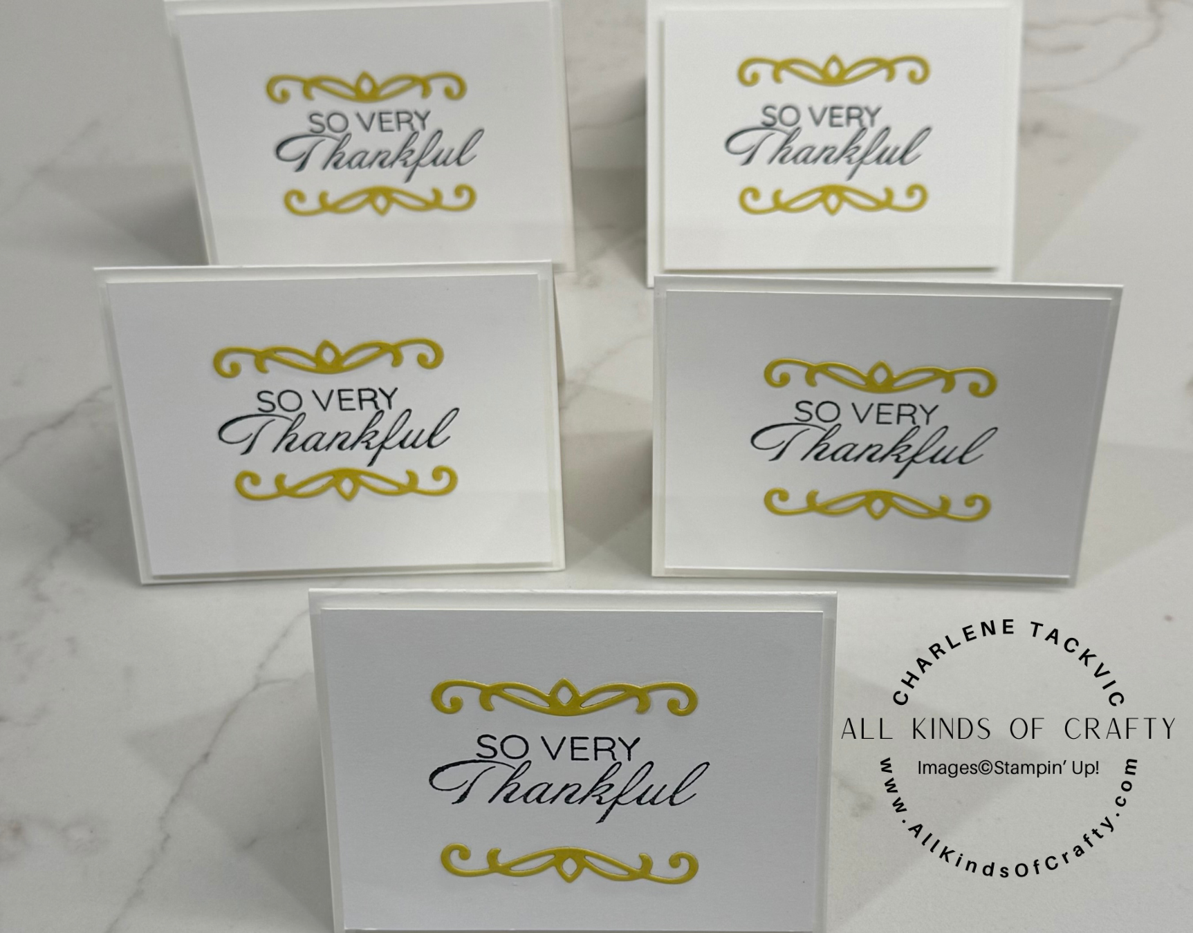 Stampin’ Up! Delicate Framing Thank You