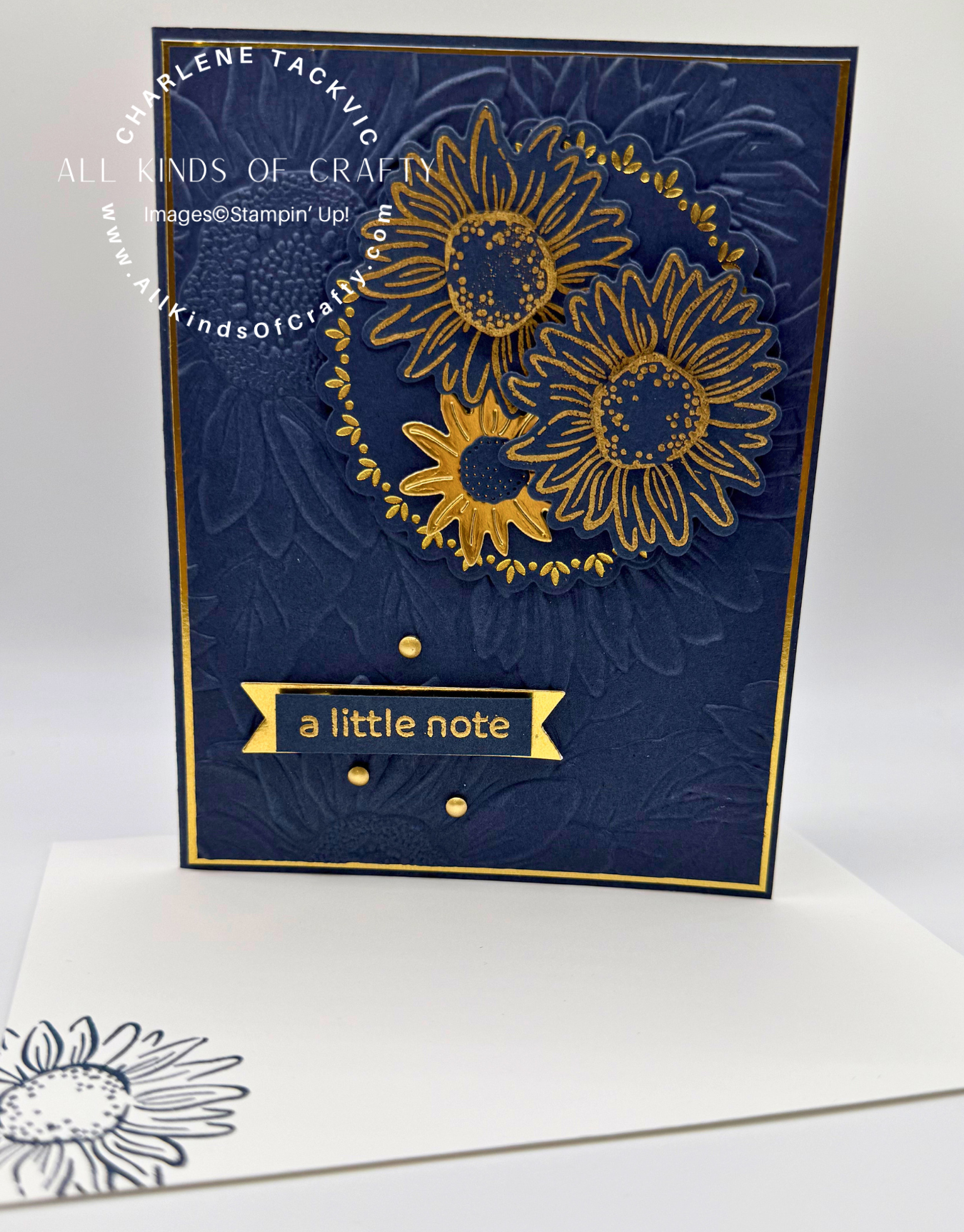 Stampin’ Up! Framed & Fabulous Sunflower Card